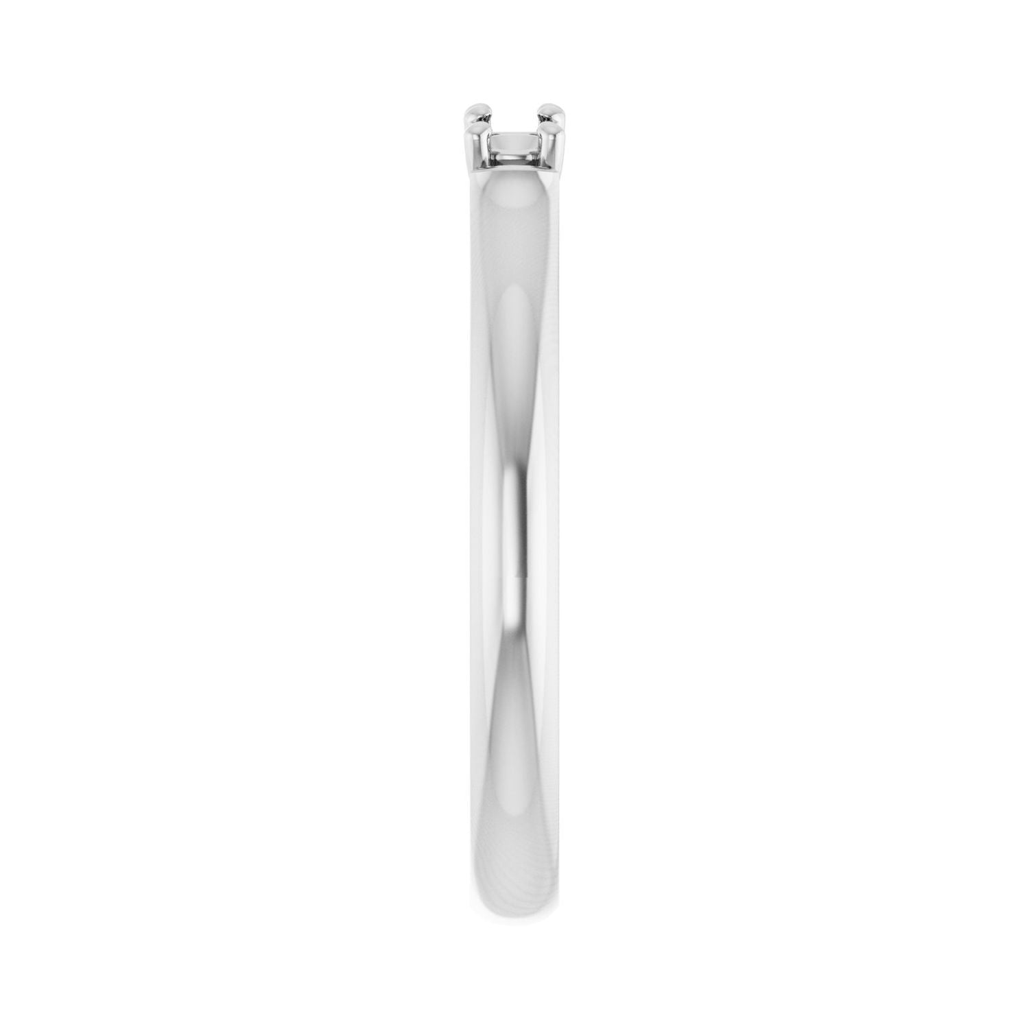 Three-Stone Anniversary Band - Round 1MM-2.5MM | Metal Type=14K White Gold | Diamond Size=2.5MM | Image 1