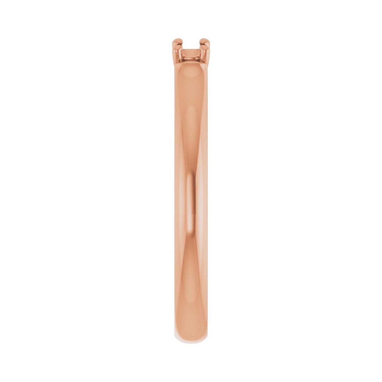 Three-Stone Anniversary Band - Round 1MM-2.5MM | Metal Type=14K Rose Gold | Diamond Size=2.5MM | Image 1
