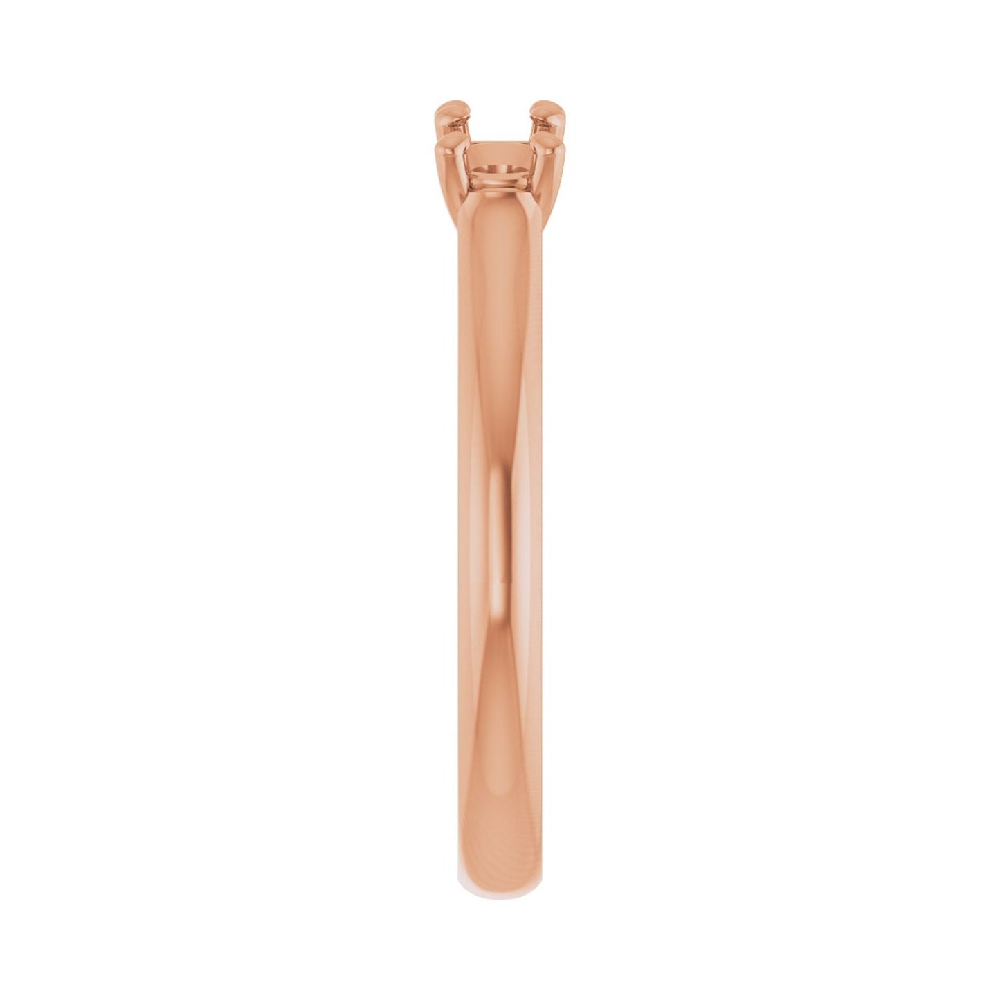 Three-Stone Anniversary Band - Round 3MM-4MM | Metal Type=14K Rose Gold | Diamond Size=3.5MM | Image 1