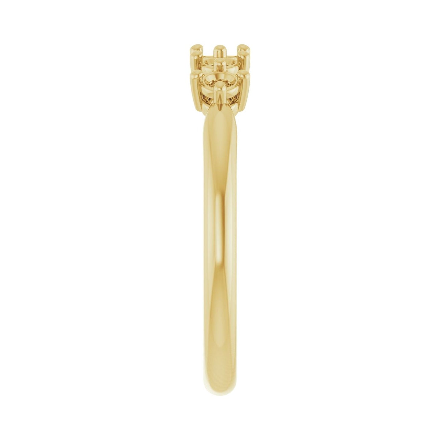 Five-Stone Anniversary Band - Round 1MM-2.5MM | Metal Type=14K Yellow Gold | Diamond Size=2.5MM | Image 1