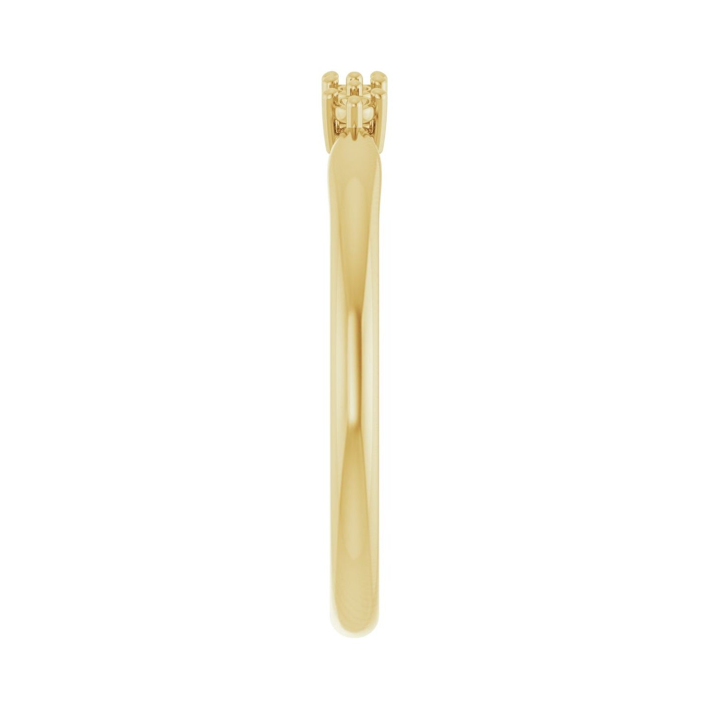Five-Stone Anniversary Band - Round 1MM-2.5MM | Metal Type=14K Yellow Gold | Diamond Size=1.5MM | Image 1