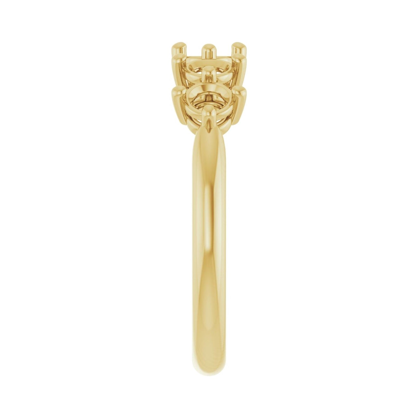 Five-Stone Anniversary Band - Round 3MM-4MM | Metal Type=14K Yellow Gold | Diamond Size=3.5MM | Image 1