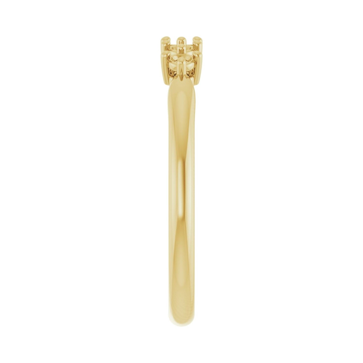 Five-Stone Anniversary Band - Round 1MM-2.5MM | Metal Type=14K Yellow Gold | Diamond Size=2MM | Image 1